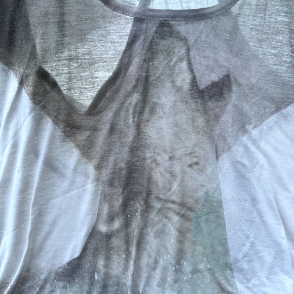 OBEY Howling Wolf Graphic Sheer Tank Top VTG - Picture 6 of 8